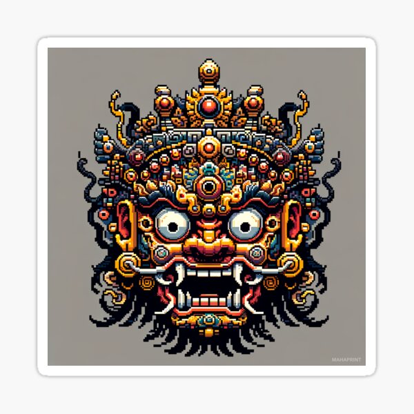 Item preview,   PIXEL MAHAKALA   MASK designed and sold by mahaprint.