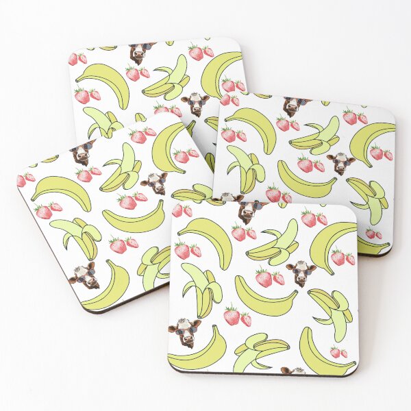 Item preview, Bananas, Strawberries and Cows designed and sold by haRexia.