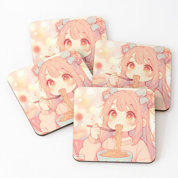 Item preview, Girl eating spaghetti designed and sold by Anna Halasek.