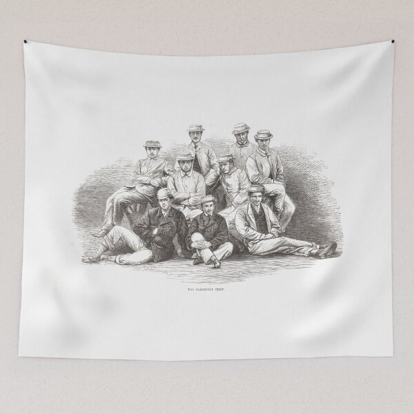 Item preview, Cambridge Boat race crew, Oxford & Cambridge Boat race, 1867 designed and sold by artfromthepast.