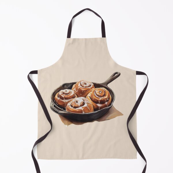 Item preview, Cinnamon Rolls In An Iron Cast Pan designed and sold by Alicia Chee.