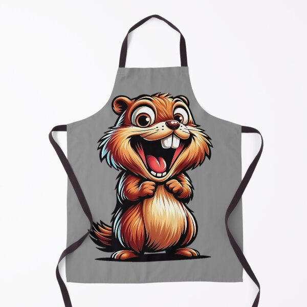 Item preview, Joyful Woodchuck - Burrowing Buddy with a Grin designed and sold by LumberEchoArts.