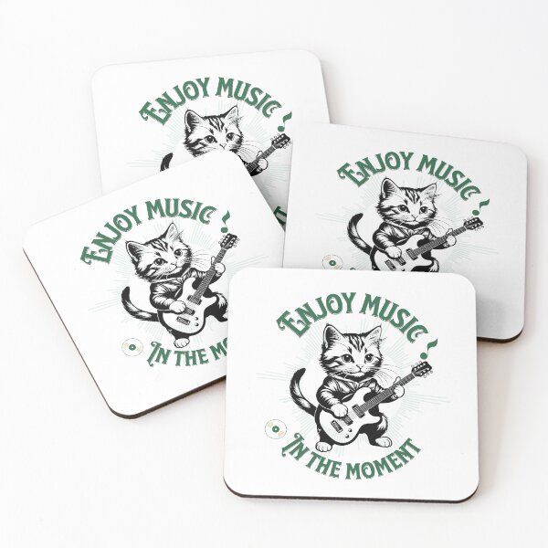 Item preview, Feline Style: Cats with Guitar in Digital designed and sold by Artedig.