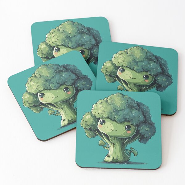Item preview, Kawaii Broccoli designed and sold by Sp3ctrumOfColor.