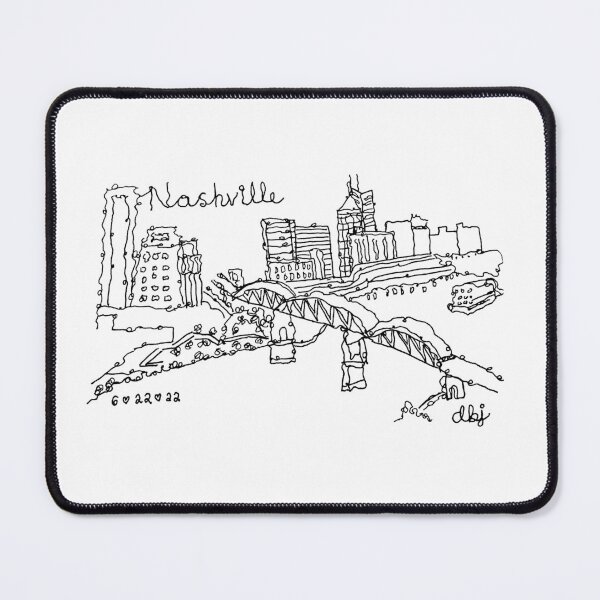 Item preview, nashville skyline designed and sold by doodlzbyjulzz.