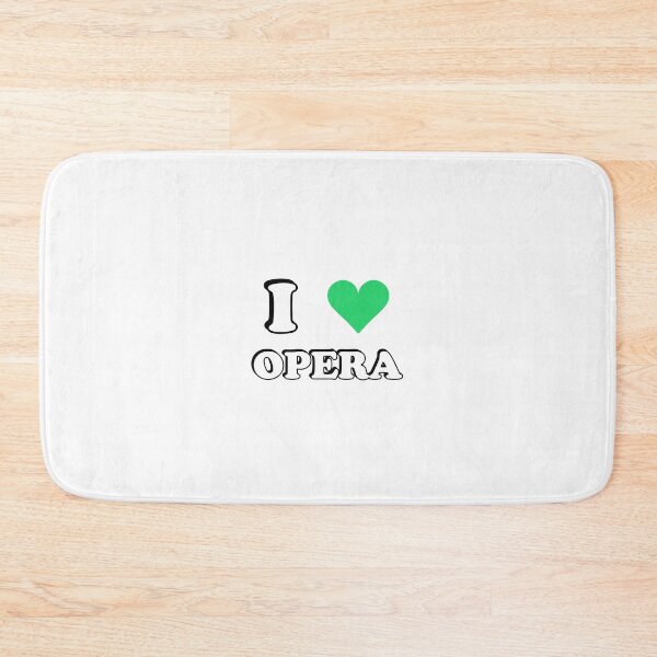 Item preview, I heart opera - I love opera designed and sold by Inspirationmotivation.