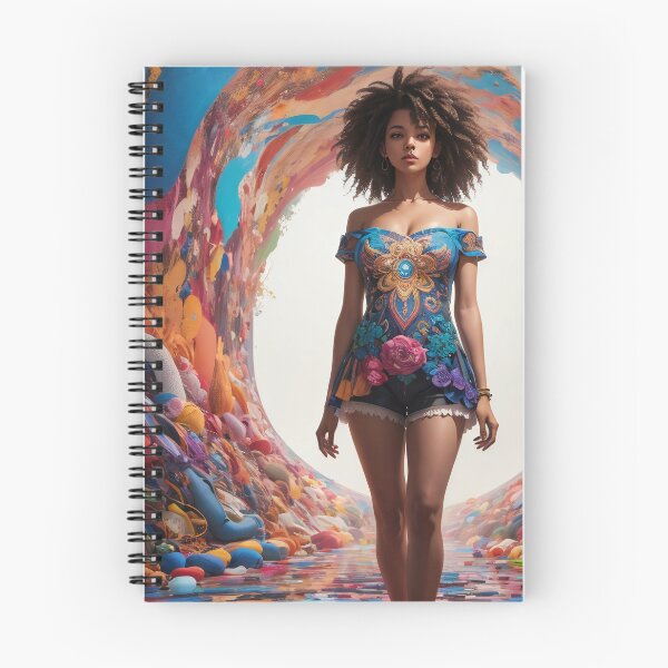 Item preview, Paseo etéreo de mujeres por el paraíso del pintor designed and sold by ArtComixHaven.