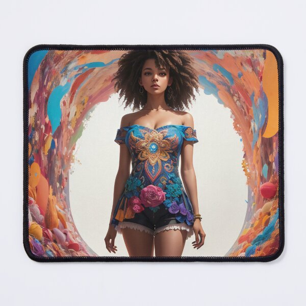 Item preview, Females Ethereal Walk Through Painter's Paradise designed and sold by ArtComixHaven.