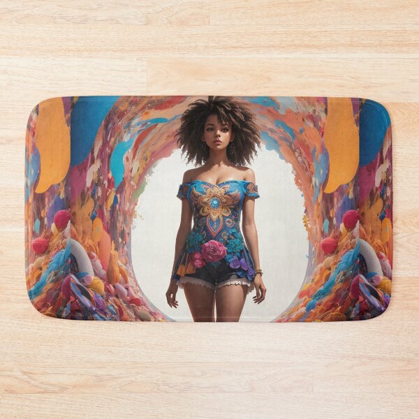Item preview, Females Ethereal Walk Through Painter's Paradise designed and sold by ArtComixHaven.