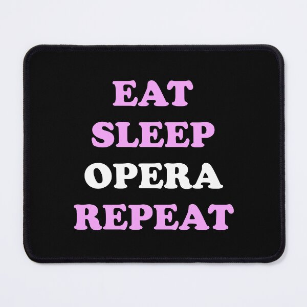 Item preview, Eat Sleep Opera Repeat - Funny opera designed and sold by Inspirationmotivation.