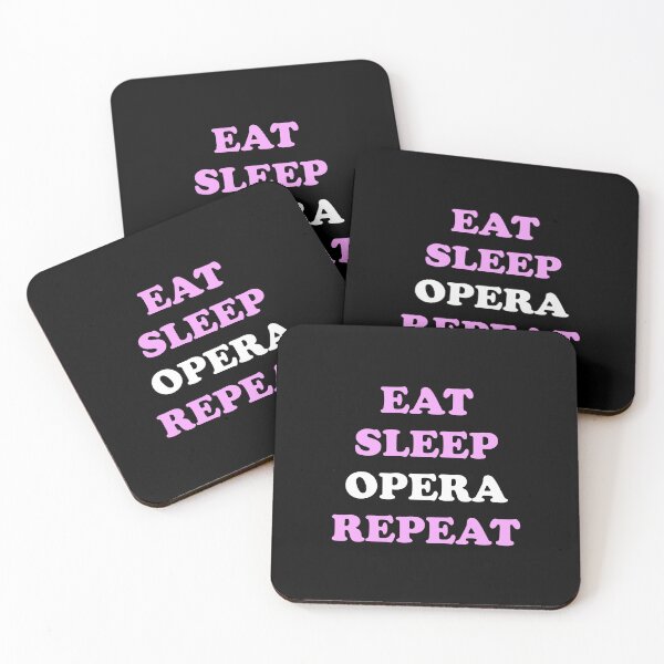 Item preview, Eat Sleep Opera Repeat - Funny opera designed and sold by Inspirationmotivation.