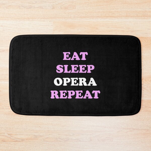Item preview, Eat Sleep Opera Repeat - Funny opera designed and sold by Inspirationmotivation.