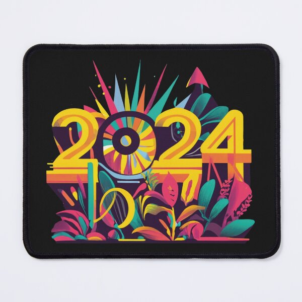 Item preview, Colorful new year 2024 designed and sold by LuckyFamily.