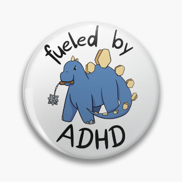 ADHD Weirdly Wonderful, funny ADHD pin badge, ADHD pride button, embrace  your weird, celebrate neurodiversity, adhd girl gift, adhd adult