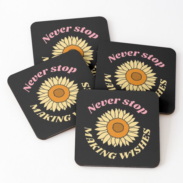 Item preview, Never Stop Making Wishes Belief Optimism Cute Wishes designed and sold by Zoo-Moo.
