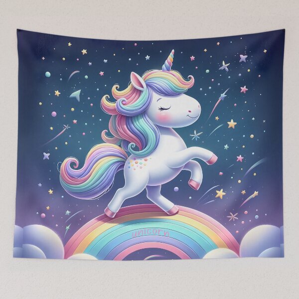 Item preview, Celestial Unicorn Dream Art designed and sold by inkArtistryfine.