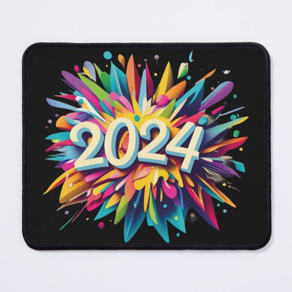 Item preview, Color explosion new year 2024 designed and sold by LuckyFamily.