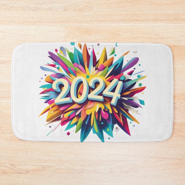 Item preview, Color explosion new year 2024 designed and sold by LuckyFamily.
