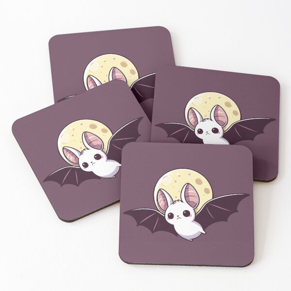Item preview, white bat of the night simplified designed and sold by hunnydoll.