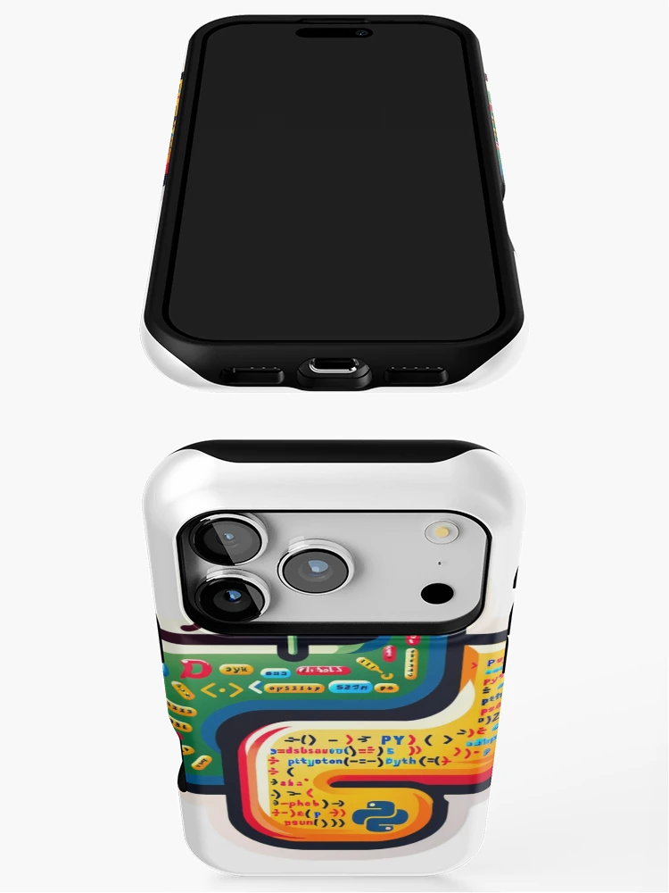 Thumbnail 3 of 4, iPhone Case, Python CodeCraft designed and sold by pixeldigger.