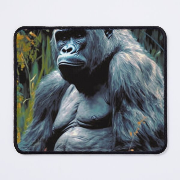 Item preview, Wildlife Artwork Abstract Art Eastern Lowlands Gorilla Animals Oil Painting A290 designed and sold by MPCFICTION.