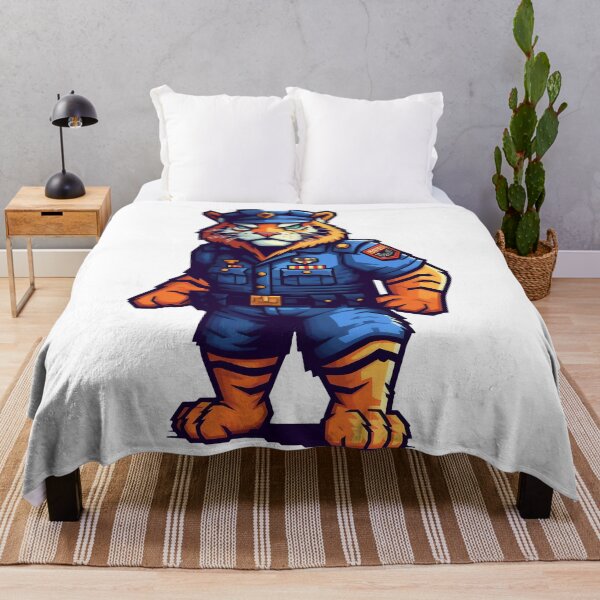 Item preview, police officer tiger designed and sold by javierparra.