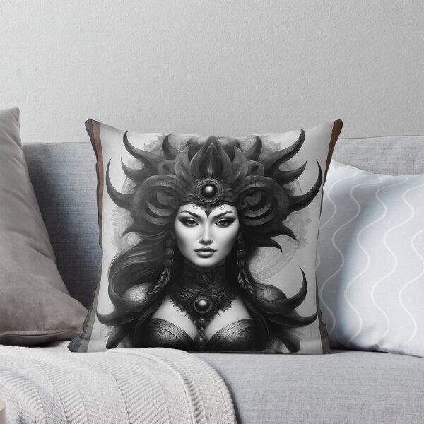 Item preview, The Majestic Eikenai Unai Enchanting AI Concept Art Portrait by Xzendor7 designed and sold by Xzendor7 Digital Art Creations.