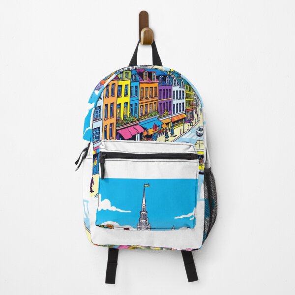 Item preview, Colorful City Rhythm designed and sold by sarabelmont.