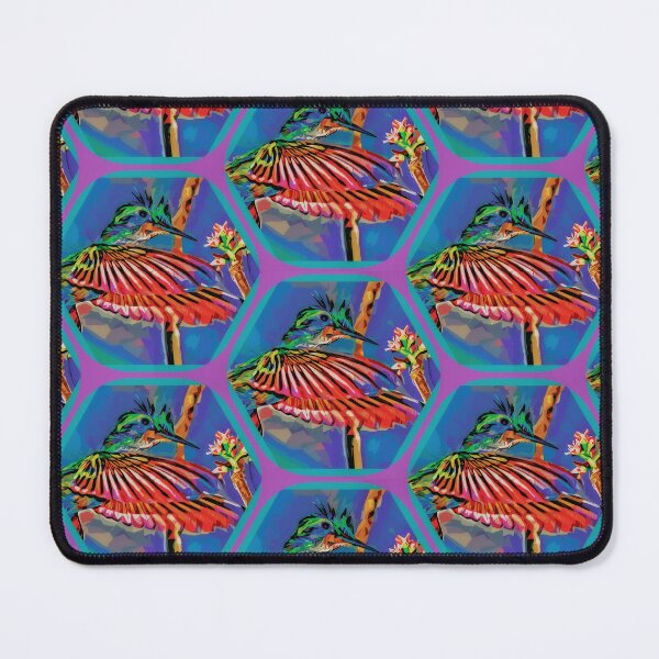 Item preview, Humming bird pattern designed and sold by Caribpix.