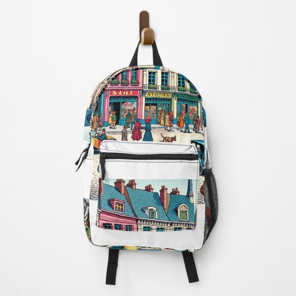 Item preview, Vintage Streetscape Charm designed and sold by sarabelmont.