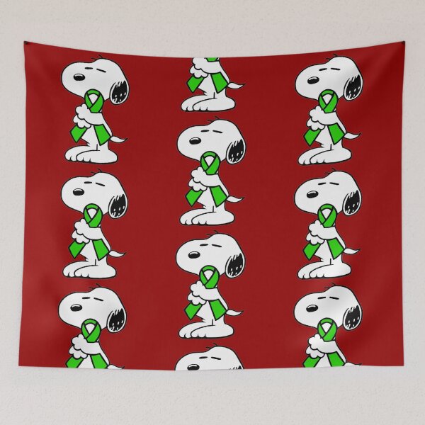 Item preview, Dog holding an awareness ribbon (green) designed and sold by CaitlynConnor.