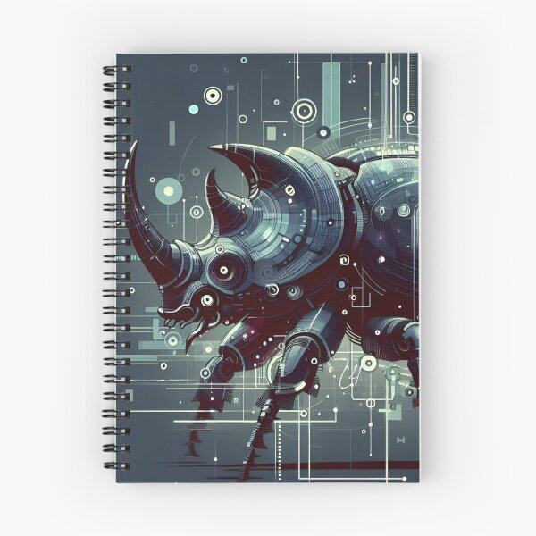 Item preview, Cyber rhinoceros beetle designed and sold by Lykaon Art.