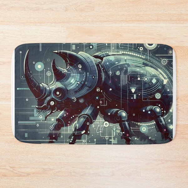 Item preview, Cyber rhinoceros beetle designed and sold by Lykaon Art.