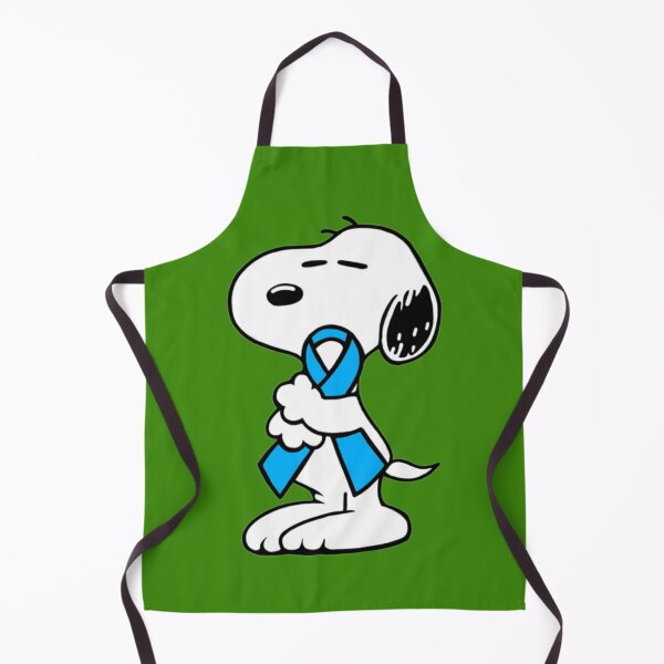 Item preview, Dog holding an awareness ribbon (light blue) designed and sold by Chronic Illness Awareness Shop.