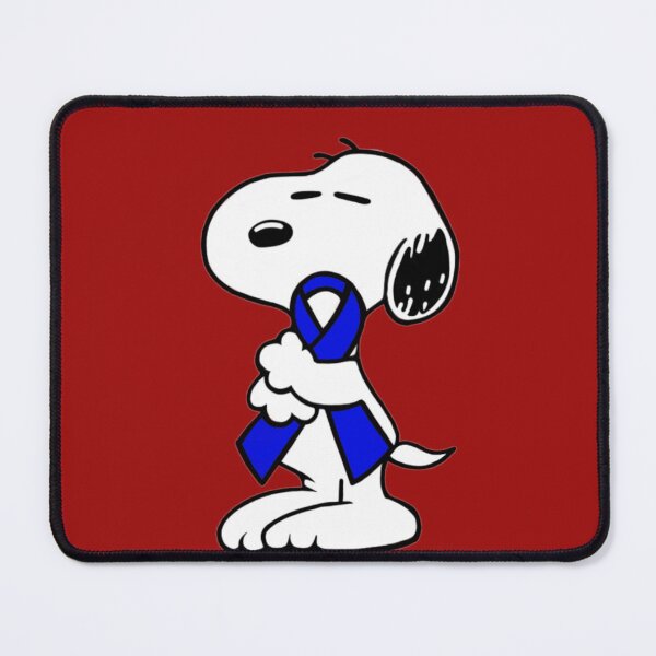 Item preview, Dog holding an awareness ribbon ( blue) designed and sold by CaitlynConnor.
