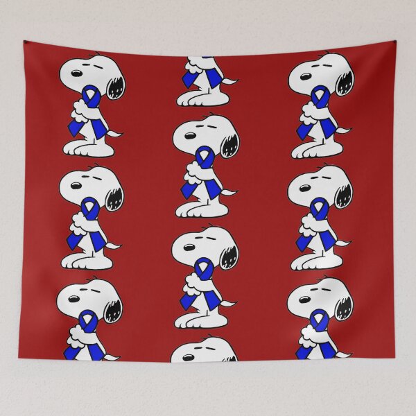 Item preview, Dog holding an awareness ribbon ( blue) designed and sold by CaitlynConnor.