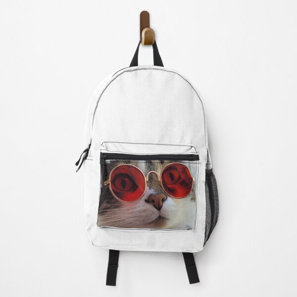 Item preview, Cute cat in glasses kawaii designed and sold by RetroKatz.