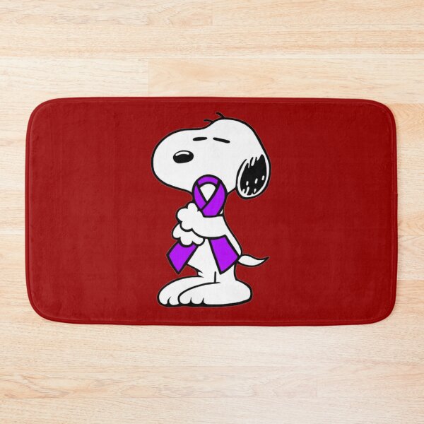 Item preview, Dog holding an awareness ribbon (purple) designed and sold by Chronic Illness Awareness Shop.
