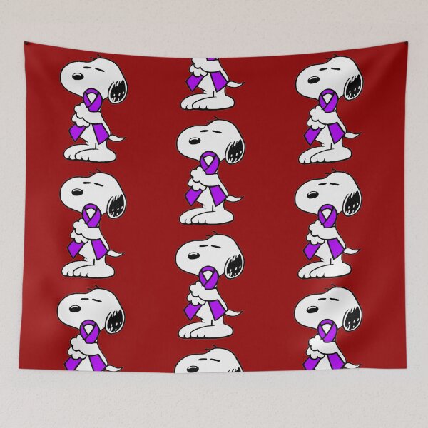 Item preview, Dog holding an awareness ribbon (purple) designed and sold by CaitlynConnor.