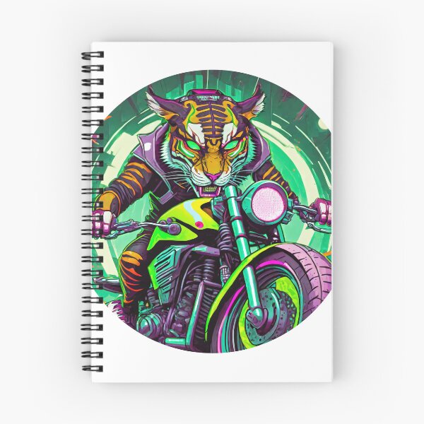 Item preview, A Tiger on a bike designed and sold by BADESIGNZZ.