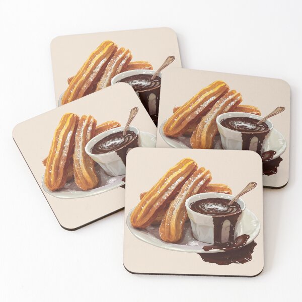 Item preview, Churros With Chocolate Dipping Sauce designed and sold by Alicia Chee.