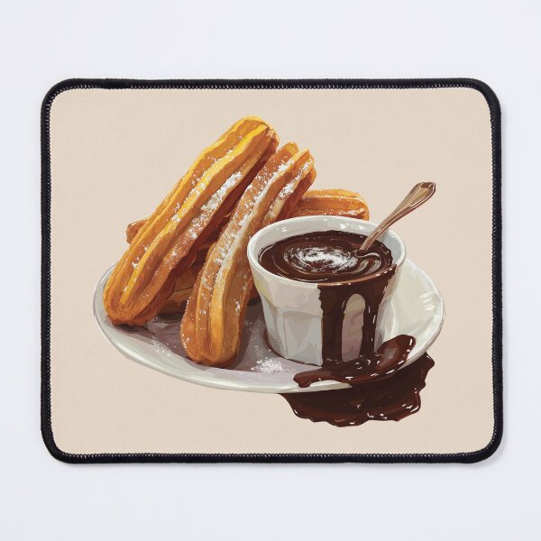 Item preview, Churros With Chocolate Dipping Sauce designed and sold by Alicia Chee.