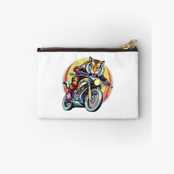 Item preview, A Tiger. On a Motorcycle designed and sold by BADESIGNZZ.