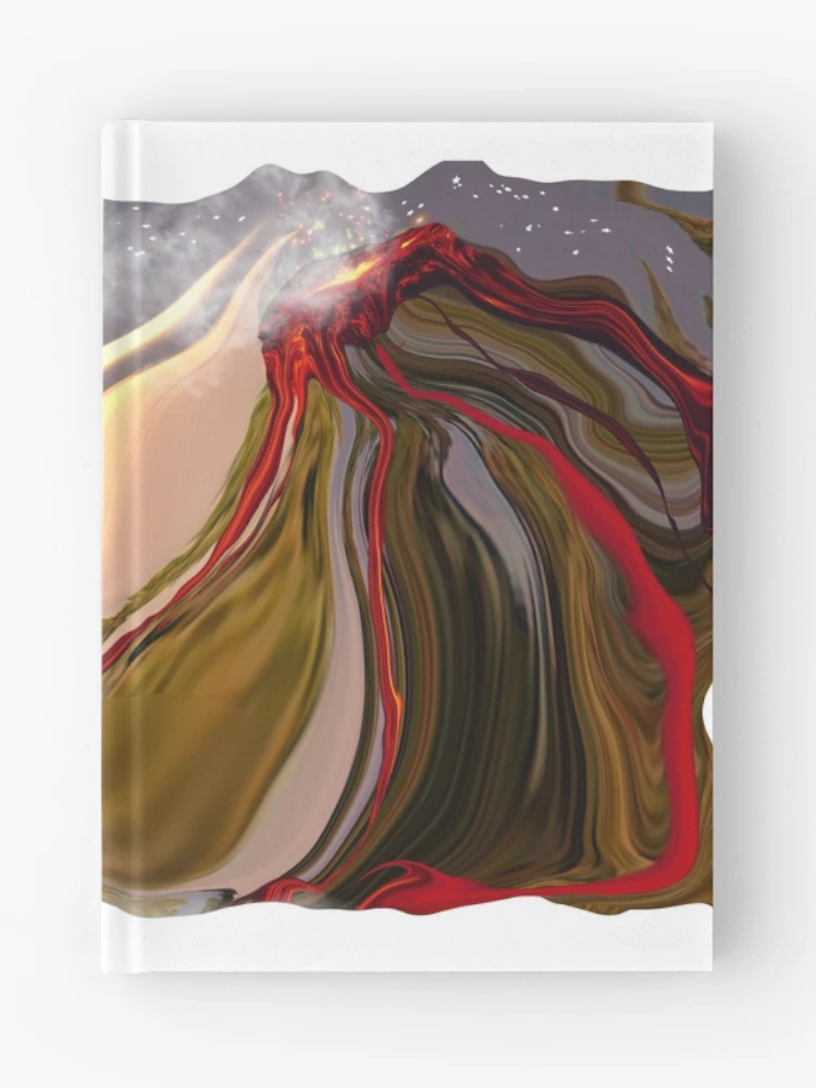 Thumbnail 1 of 3, Journal, Volcano Island designed and sold by Shells Designs.