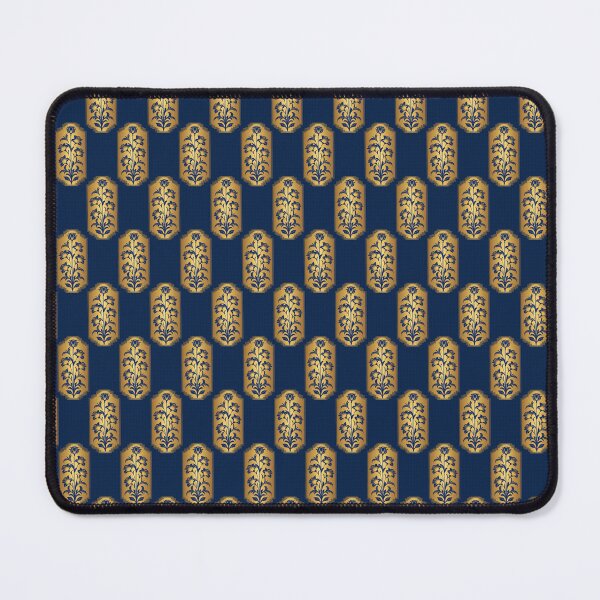 Item preview, Metallic gold blue flower book cover style #11 designed and sold by JosephinFelicia.