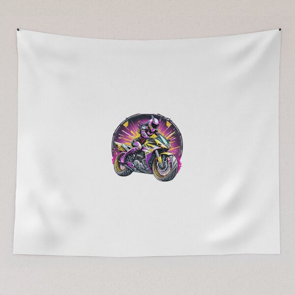 Item preview, purple bikergirl designed and sold by BADESIGNZZ.