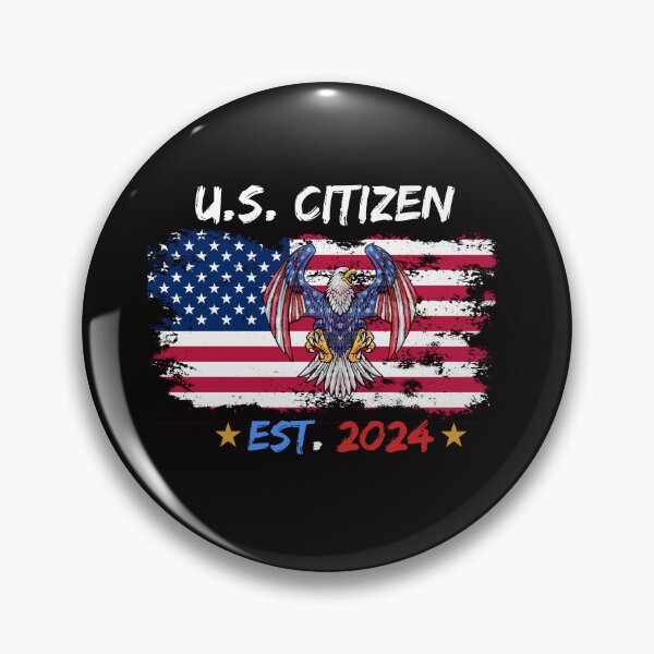 Item preview, Us Citizen Est 2024 designed and sold by UMIARTS ⭐⭐⭐⭐⭐.