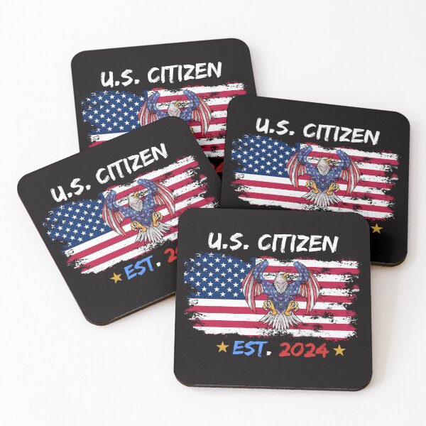 Item preview, Us Citizen Est 2024 designed and sold by UMIARTS ⭐⭐⭐⭐⭐.