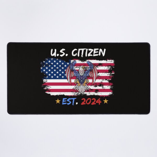 Item preview, Us Citizen Est 2024 designed and sold by UMIARTS ⭐⭐⭐⭐⭐.