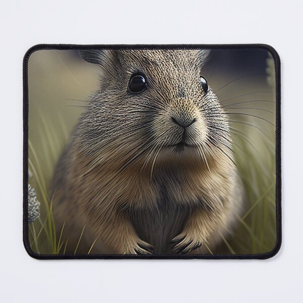 Item preview, Wildlife Artwork Abstract Art Cute Chinese Ili Pika Animals Oil Painting A212 designed and sold by MPCFICTION.